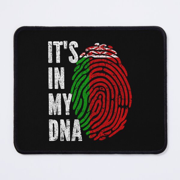 Item preview, IT'S IN MY DNA Belarus Flag Roots designed and sold by CosmoKitsch.