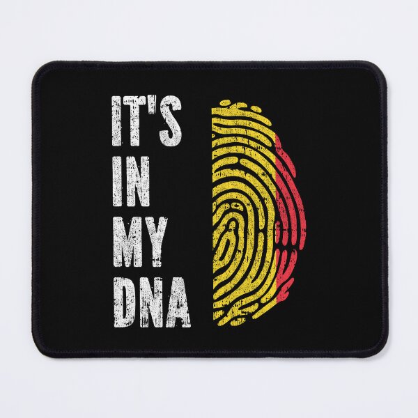 Item preview, IT'S IN MY DNA Belgium Flag Roots designed and sold by CosmoKitsch.