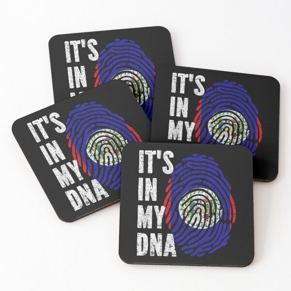 Item preview, IT'S IN MY DNA Belize Flag Roots designed and sold by CosmoKitsch.