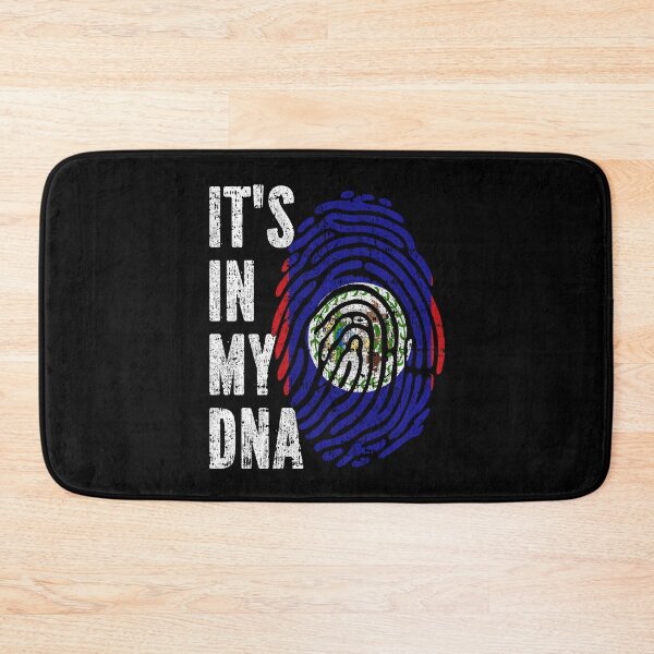 Item preview, IT'S IN MY DNA Belize Flag Roots designed and sold by CosmoKitsch.