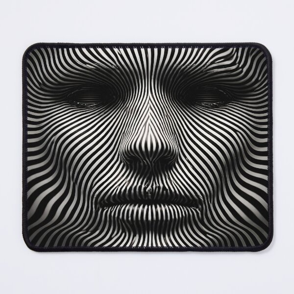Item preview, Op Art Face designed and sold by Erlin Rudho.