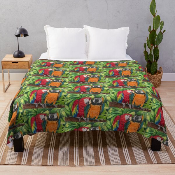 Item preview, Parrots - “I Peck Your Pardon” designed and sold by StaceyFinchArt.