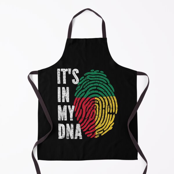Item preview, IT'S IN MY DNA Benin Flag Roots designed and sold by CosmoKitsch.