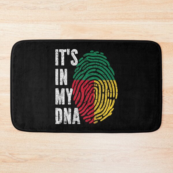 Item preview, IT'S IN MY DNA Benin Flag Roots designed and sold by CosmoKitsch.