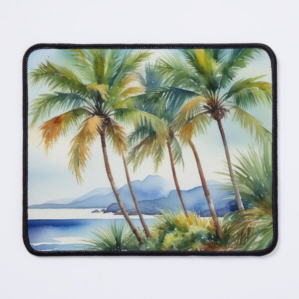Item preview, Palm trees, sun and sea designed and sold by Kraftbaum.