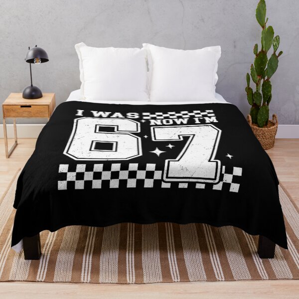 Item preview, I Was 6 Now I’m 7 Checkered Birthday Number Humor designed and sold by gladysenglish.
