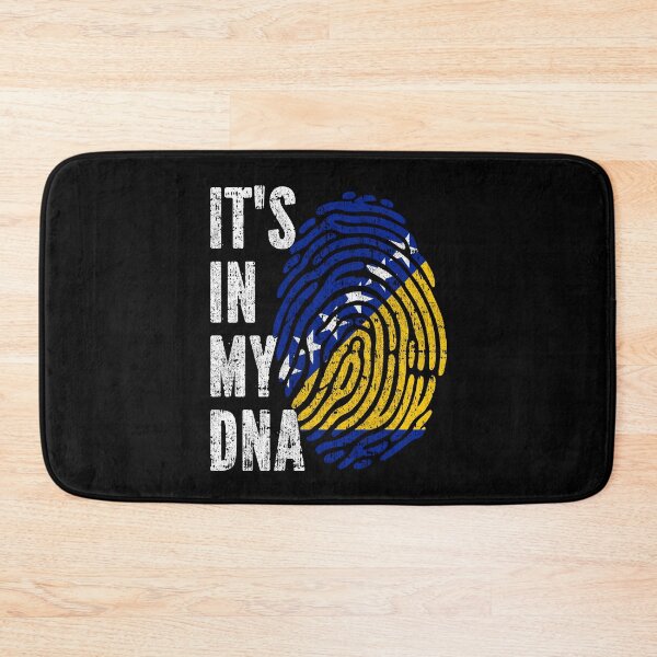 Item preview, IT'S IN MY DNA Bosnia and Herzegovina  Flag Roots designed and sold by CosmoKitsch.