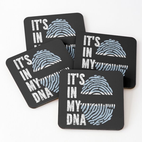 Item preview, IT'S IN MY DNA Botswana Flag Roots designed and sold by CosmoKitsch.