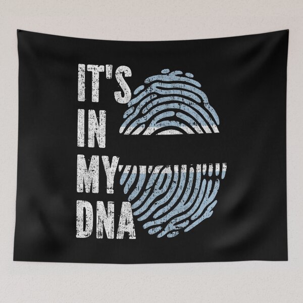 Item preview, IT'S IN MY DNA Botswana Flag Roots designed and sold by CosmoKitsch.