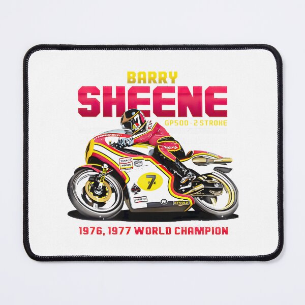 Item preview, Barry Sheene 1976 1977 World Champion Motorcycle Racer designed and sold by kubacain.