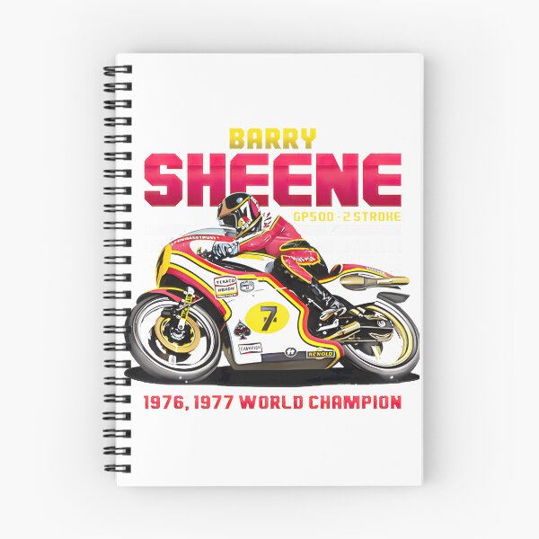 Item preview, Barry Sheene 1976 1977 World Champion Motorcycle Racer designed and sold by kubacain.