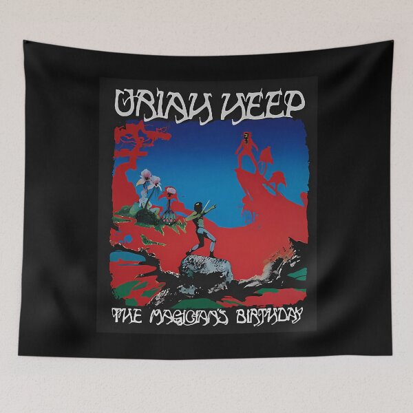 Item preview, Bands Band Best New Uriah Heep Sticker Uriah Heep Essential Uriah Heep designed and sold by JacquesBouchett.