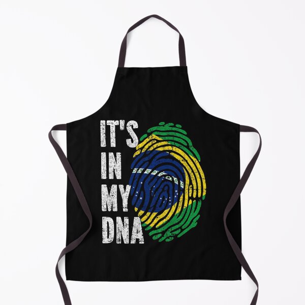 Artikelvorschau, ES LIEGT IN MEINER DNA – Brasilianische Flaggenwurzeln entworfen und verkauft von CosmoKitsch.