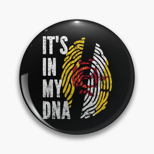 Item preview, IT'S IN MY DNA Brunei Flag Roots designed and sold by CosmoKitsch.