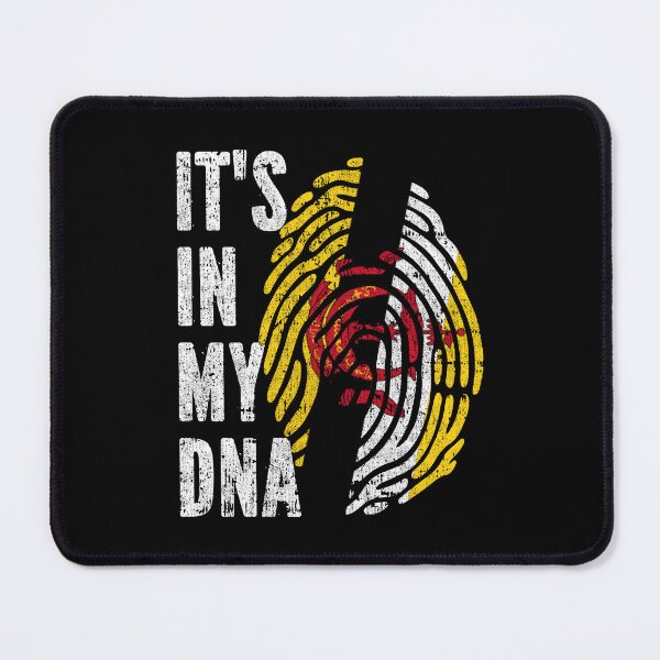 Item preview, IT'S IN MY DNA Brunei Flag Roots designed and sold by CosmoKitsch.