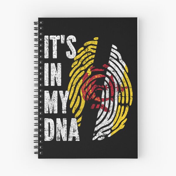 Item preview, IT'S IN MY DNA Brunei Flag Roots designed and sold by CosmoKitsch.