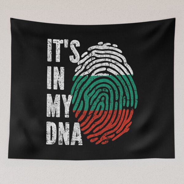 Artikelvorschau, ES LIEGT IN MEINER DNA – Bulgarische Flaggenwurzeln entworfen und verkauft von CosmoKitsch.