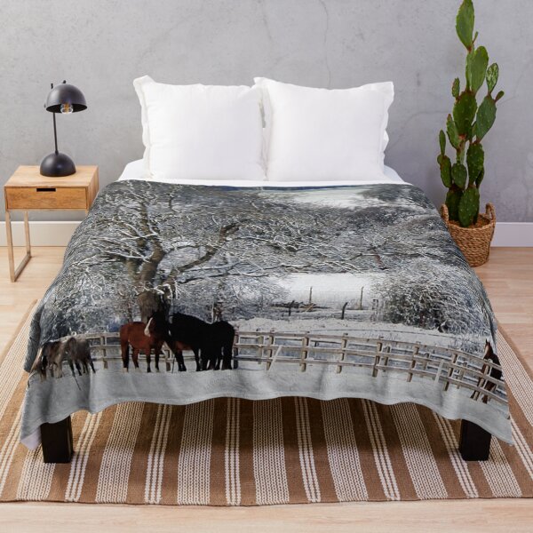 Item preview, Winter Horses designed and sold by Murph's Images.