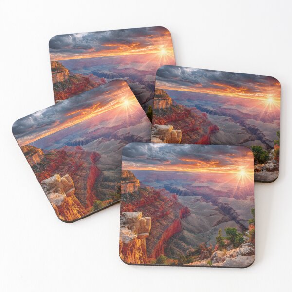 Item preview, Stunning Sunset Over the Grand Canyon Landscape designed and sold by Artessie.