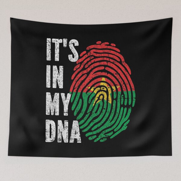 Item preview, IT'S IN MY DNA Burkina Faso Bahamas Flag Roots designed and sold by CosmoKitsch.