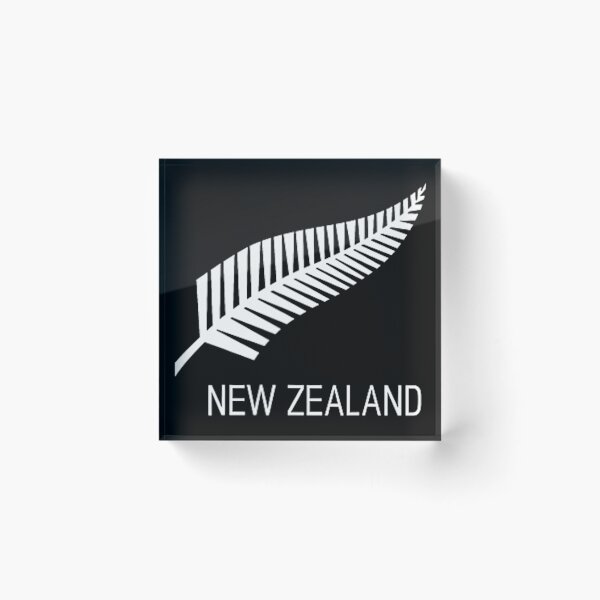 Item preview, New Zealand Silver Fern Black Proud Kiwi Rugby Symbol designed and sold by GabrieSketcham.