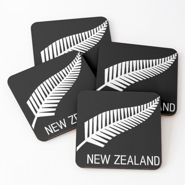 Item preview, New Zealand Silver Fern Black Proud Kiwi Rugby Symbol designed and sold by GabrieSketcham.