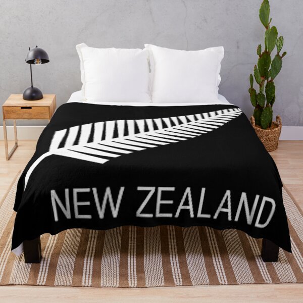 Item preview, New Zealand Silver Fern Black Proud Kiwi Rugby Symbol designed and sold by GabrieSketcham.