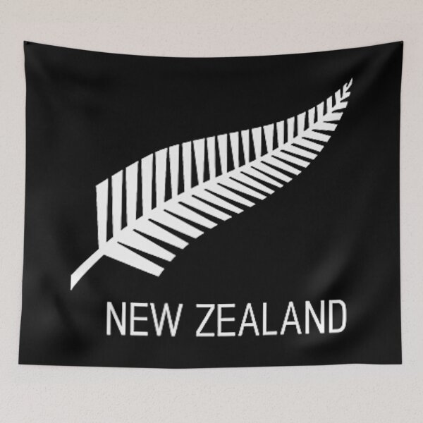 Item preview, New Zealand Silver Fern Black Proud Kiwi Rugby Symbol designed and sold by GabrieSketcham.