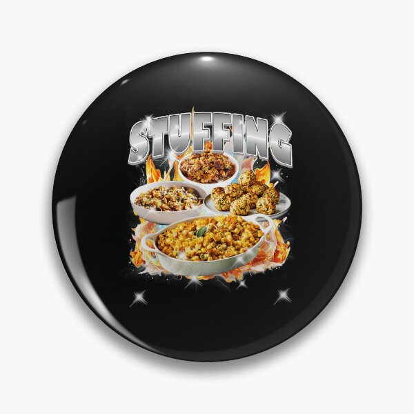 Item preview, STUFFING Funny Comfort Food Bold Typography designed and sold by tadmercado.