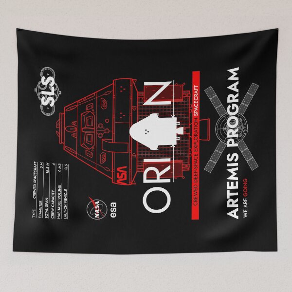 Item preview, Orion Spacecraft. Artemis Program designed and sold by BGALAXY.