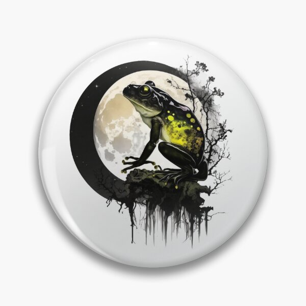 Artikelvorschau, Froschmond – Geistermond-Kunst entworfen und verkauft von Magic House.