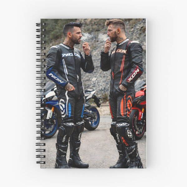 Item preview, Bikers on a smoke stop designed and sold by Leatherandsmoke.