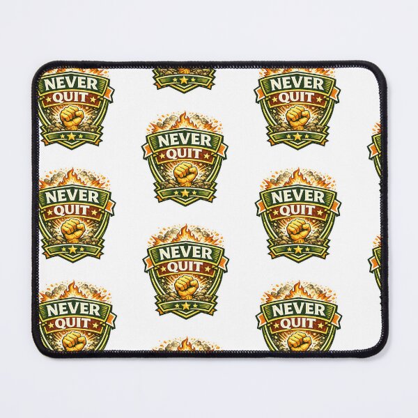 Item preview, Never Quit designed and sold by Throwing-Corn.