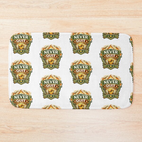 Item preview, Never Quit designed and sold by Throwing-Corn.