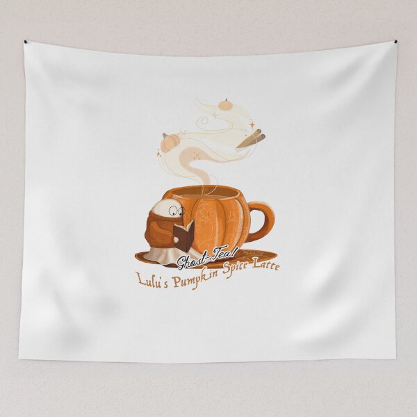 Item preview, Ghost-Tea - Lulu (With Text) designed and sold by katherineblower.