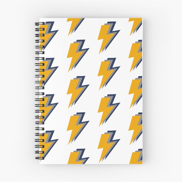 Item preview, Yellow, Grey and Blue Lightning Bolts designed and sold by OneThreeSix.
