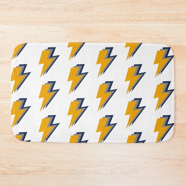 Item preview, Yellow, Grey and Blue Lightning Bolts designed and sold by OneThreeSix.