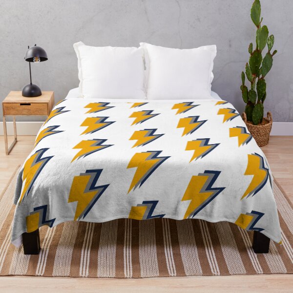 Item preview, Yellow, Grey and Blue Lightning Bolts designed and sold by OneThreeSix.