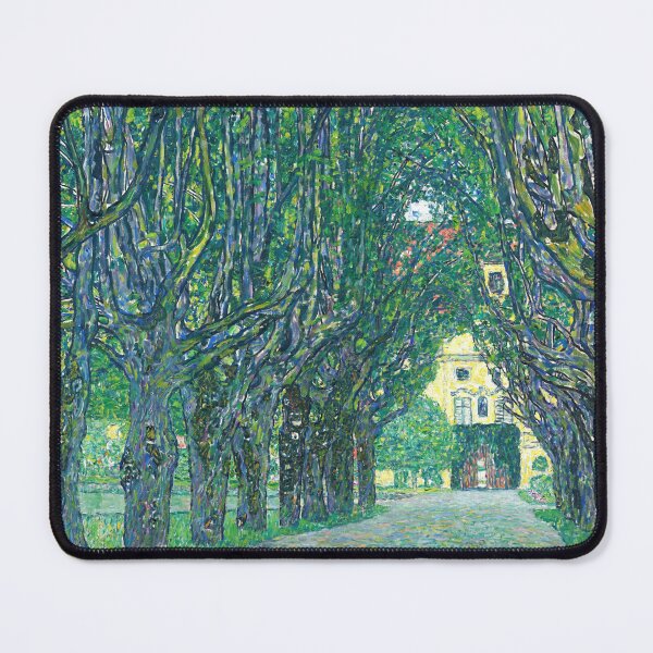 Item preview, Avenue to Schloss Kammer by Gustav Klimt: Vienna Secession Landscape Poster designed and sold by artofuniverse.