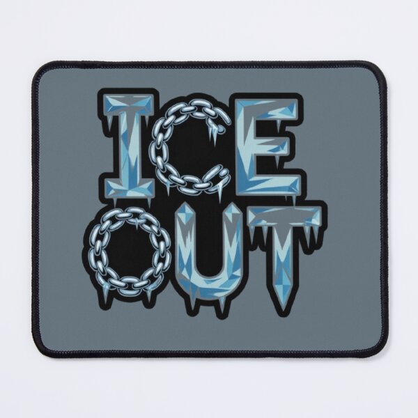 Item preview, ICE OUT – Icy Chain Typography Sticker | Cold Street Style Graphic designed and sold by KomalArtStudio.