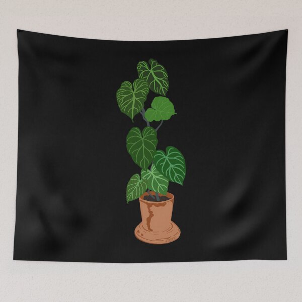 Item preview, Philodendron Houseplant Illustration designed and sold by mambwxlxji2.