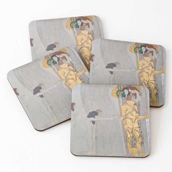 Item preview, Beethovenfries Die Leiden Der Schwachen Menschheit by Gustav Klimt: Art Print designed and sold by artofuniverse.