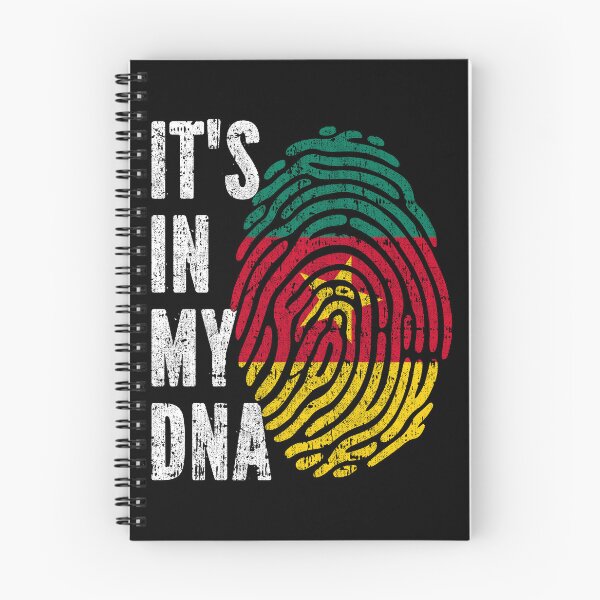 Item preview, IT'S IN MY DNA Cameroon Flag Roots designed and sold by CosmoKitsch.