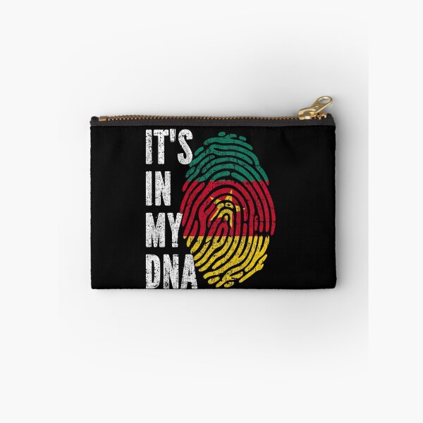 Item preview, IT'S IN MY DNA Cameroon Flag Roots designed and sold by CosmoKitsch.