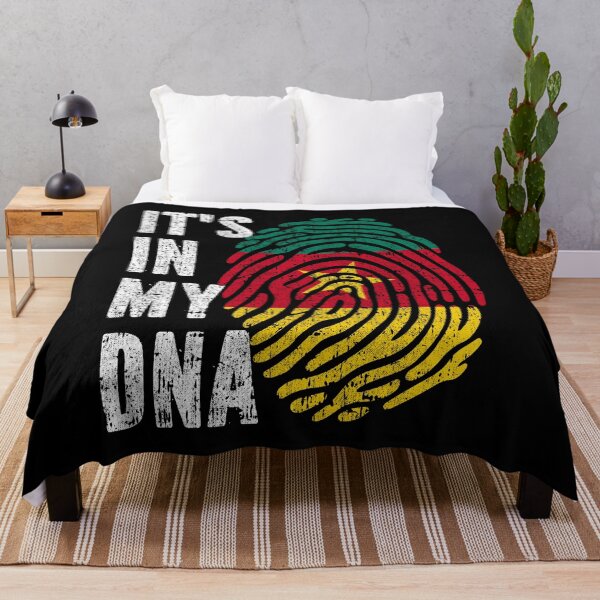 Item preview, IT'S IN MY DNA Cameroon Flag Roots designed and sold by CosmoKitsch.