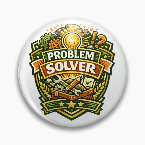 Item preview, Problem Solver designed and sold by Throwing-Corn.
