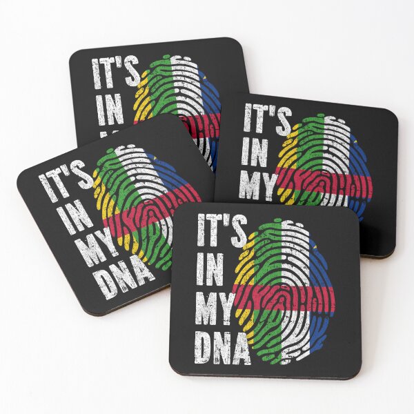 Item preview,  IT'S IN MY DNA Central African Republic Flag Roots designed and sold by CosmoKitsch.