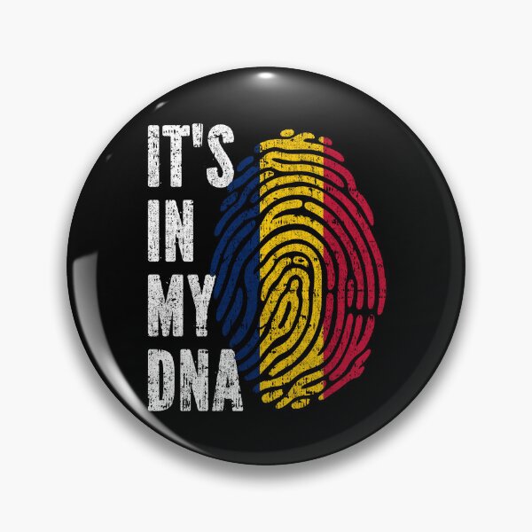 Item preview, IT'S IN MY DNA Chad Flag Roots designed and sold by CosmoKitsch.