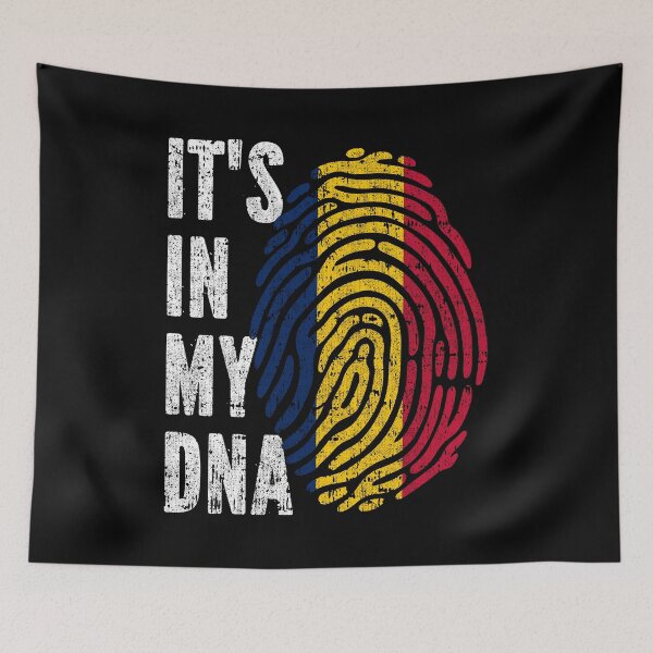 Item preview, IT'S IN MY DNA Chad Flag Roots designed and sold by CosmoKitsch.