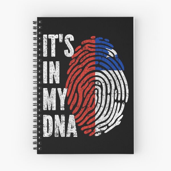 Item preview, IT'S IN MY DNA Chile Flag Roots designed and sold by CosmoKitsch.